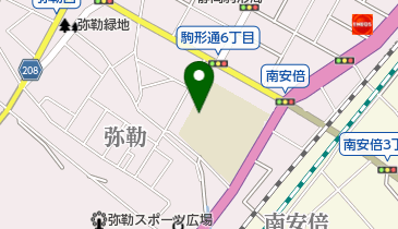 静岡市 駒形児童クラブの地図画像