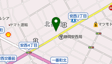 リハビリデイサービスnagomi静岡葵店の地図画像