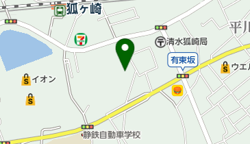 平川地自治会館の地図画像