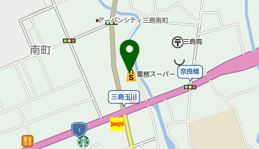 業務スーパー 三島南店の地図画像