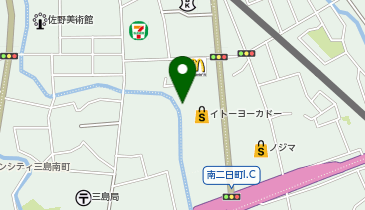 日清プラザ株式会社の地図画像