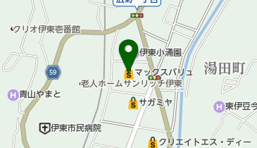 しゃぼん玉 伊東広野店の地図画像