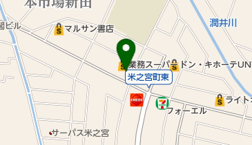おぉらか富士店の地図画像