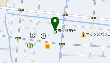 磐田市役所 上下水道料金センターの地図画像