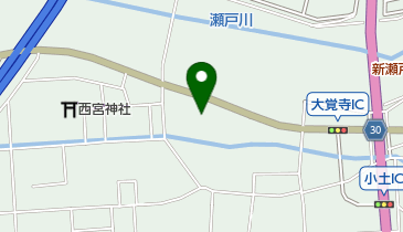 大覚寺リハビリテイションクリニックの地図画像