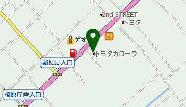 トヨタカローラ東海株式会社榛原店の地図画像