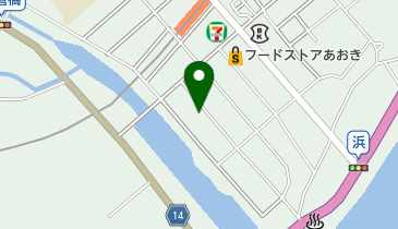 あさおか鍼灸接骨院の地図画像