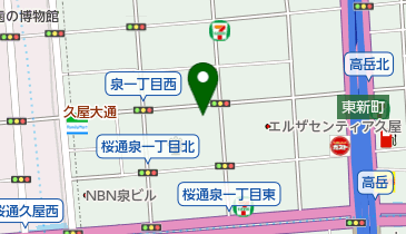 ナフラック株式会社の地図画像