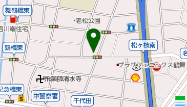 ホットハンドの地図画像