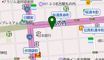 丸紅セーフネット株式会社名古屋支店の地図画像