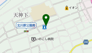 美容室それいゆの地図画像