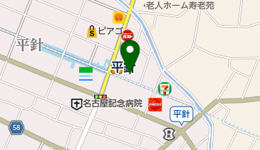 美容室パーチェの地図画像