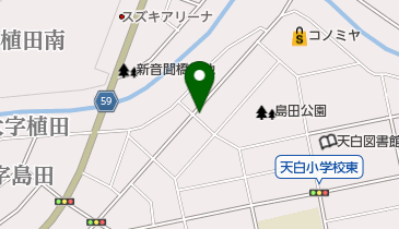 森洋服店の地図画像