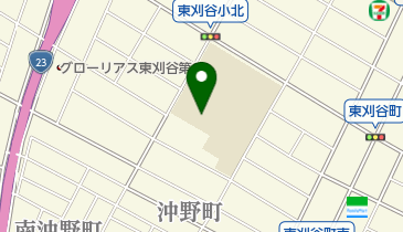 刈谷市 東刈谷児童クラブの地図画像