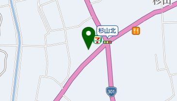 ハラダ不動産の地図画像