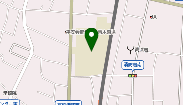 高浜市役所 地域交流施設の地図画像