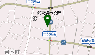 高浜市役所 高浜ふれあいプラザの地図画像