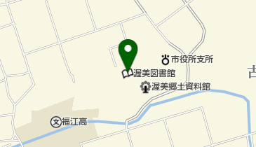 渥美図書館の地図画像