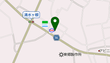 アバンギャルドの地図画像