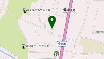 美浜町役場 奥田公民館の地図画像