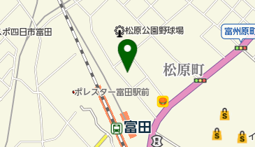 士学館居合道場の地図画像