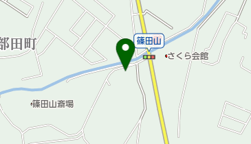 根来生花店の地図画像