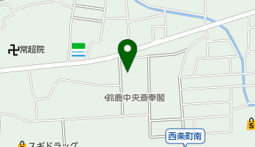 ドッグショップワンワ鈴鹿三日市本店の地図画像