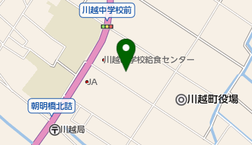 川越町役場 つばめ児童館の地図画像