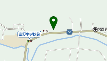 関市役所 生涯学習施設 富野ふれあいセンターの地図画像