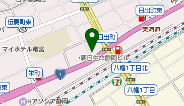 株式会社インフォービス静岡支店の地図画像