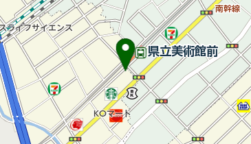 仲井ダンススタジオの地図画像
