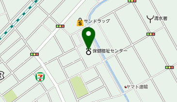 静岡市役所 区役所 清水区役所 健康支援課管理係の地図画像