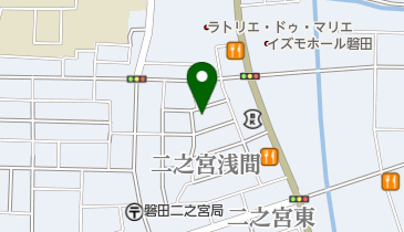 ワダ・ゼミ磐田二之宮教室の地図画像