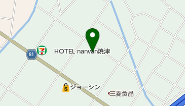 名鉄運輸株式会社静岡西支店の地図画像