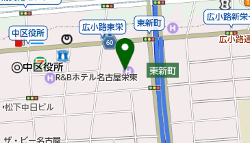 東急リネンサプライ株式会社名古屋工場の地図画像