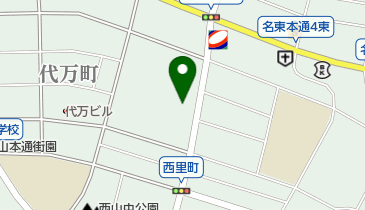 ガイアそうこ名東の地図画像
