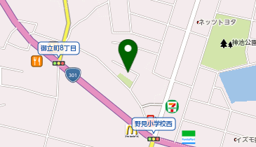 御立児童館の地図画像