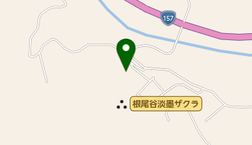 本巣市役所 さくら資料館の地図画像