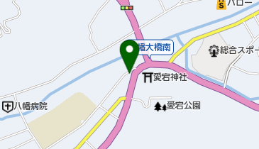 日本航空高校郡上八幡学習支援センターの地図画像