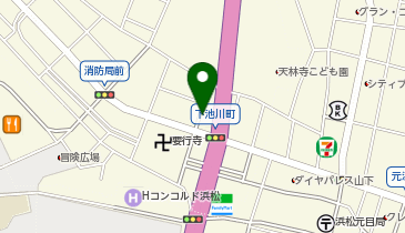 エクリュスポーゼ浜松の地図画像