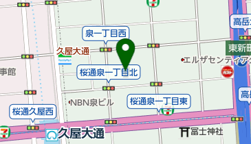 スンス(純水)の地図画像