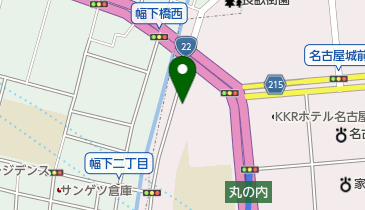 黒住教名古屋教会所の地図画像