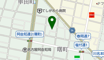 フセヤ貴金属の地図画像