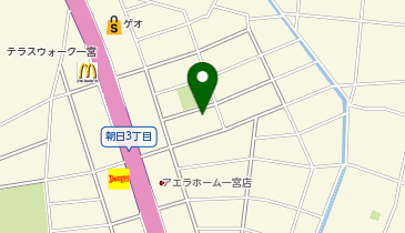 一宮まごころ(NPO法人) まごころ児童デイの地図画像