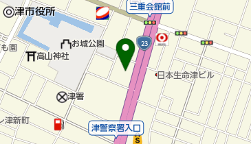 東洋軒おもてなしデスクの地図画像