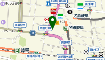 自衛隊岐阜地方協力本部 自衛隊岐阜広報センターの地図画像