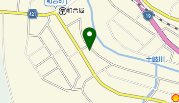 やさしい時間木かげの地図画像