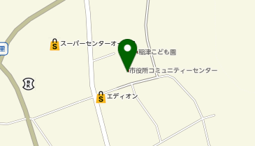 瑞浪市役所 地域子育て支援センター おんぶにだっこの地図画像