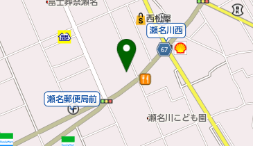 京美容室の地図画像