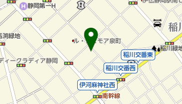 新生ビルテクノ株式会社静岡支店の地図画像